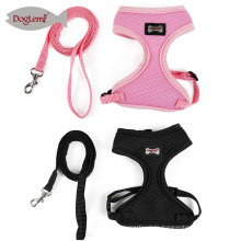 Walking Dog Cat Leine Breashable Air Mesh Nylon Katze Harness